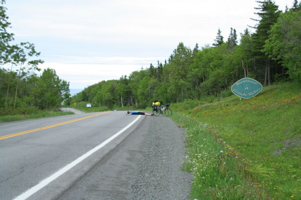 Where to sleep while bike touring